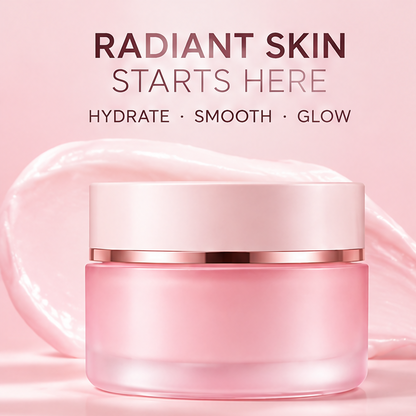 🥬 AURAPECO® Cherry Blossom Radiance Hydrating Moisturizer