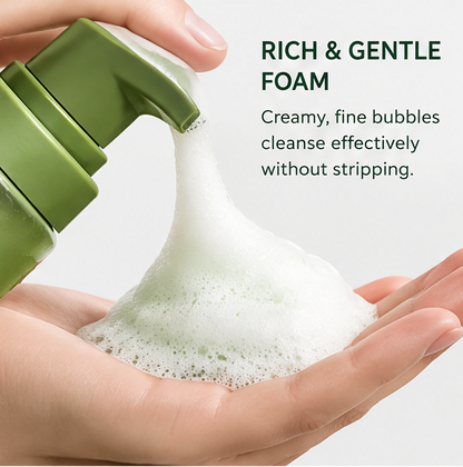 🍃AURAPECO® Green Clean Plant-Powered Foaming Cleanser