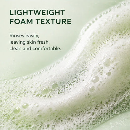 🍃AURAPECO® Green Clean Plant-Powered Foaming Cleanser
