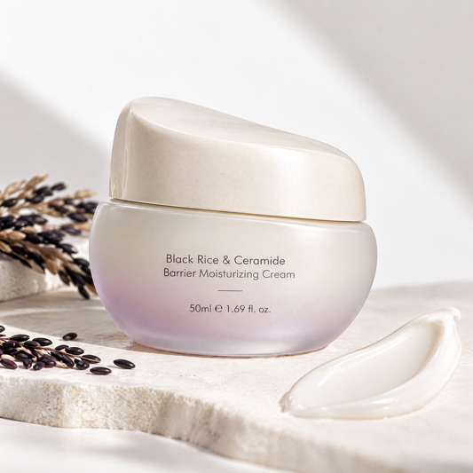 🌸AURAPECO® Black Rice & Ceramide Barrier Moisturizing Cream