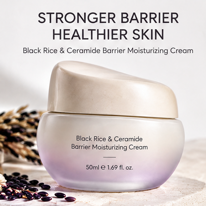 🌸AURAPECO® Black Rice & Ceramide Barrier Moisturizing Cream