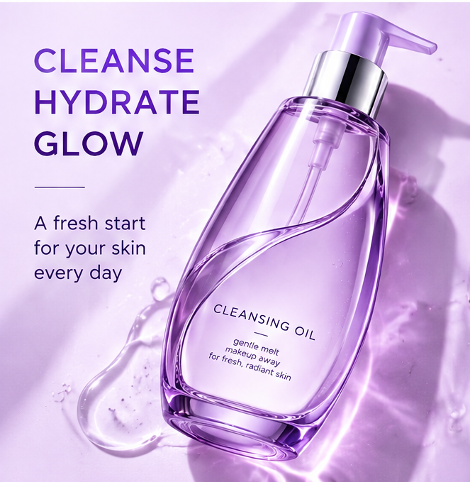 🌱AURAPECO® Gentle Plant-Based Cleansing Oil – Cleanse, Hydrate & Glow